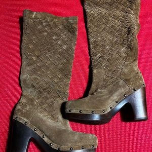 Brown Studded Ugg Boots